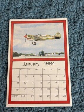 Airshow 94 Curtiss P-40 Oshkosh WI The Flying Tigers Postcard